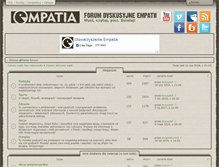 Tablet Screenshot of forum.empatia.pl